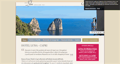 Desktop Screenshot of lunahotel.com